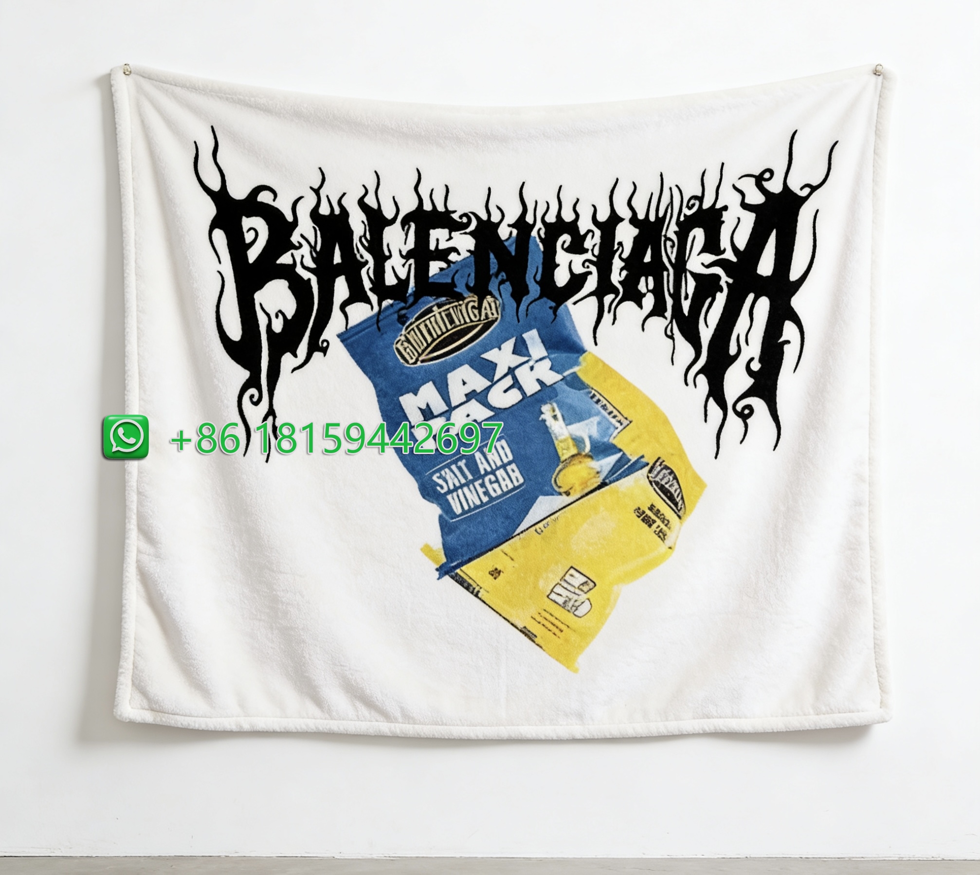 Balenciaga Throw Blankets